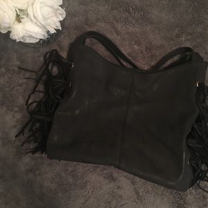Fringe purse